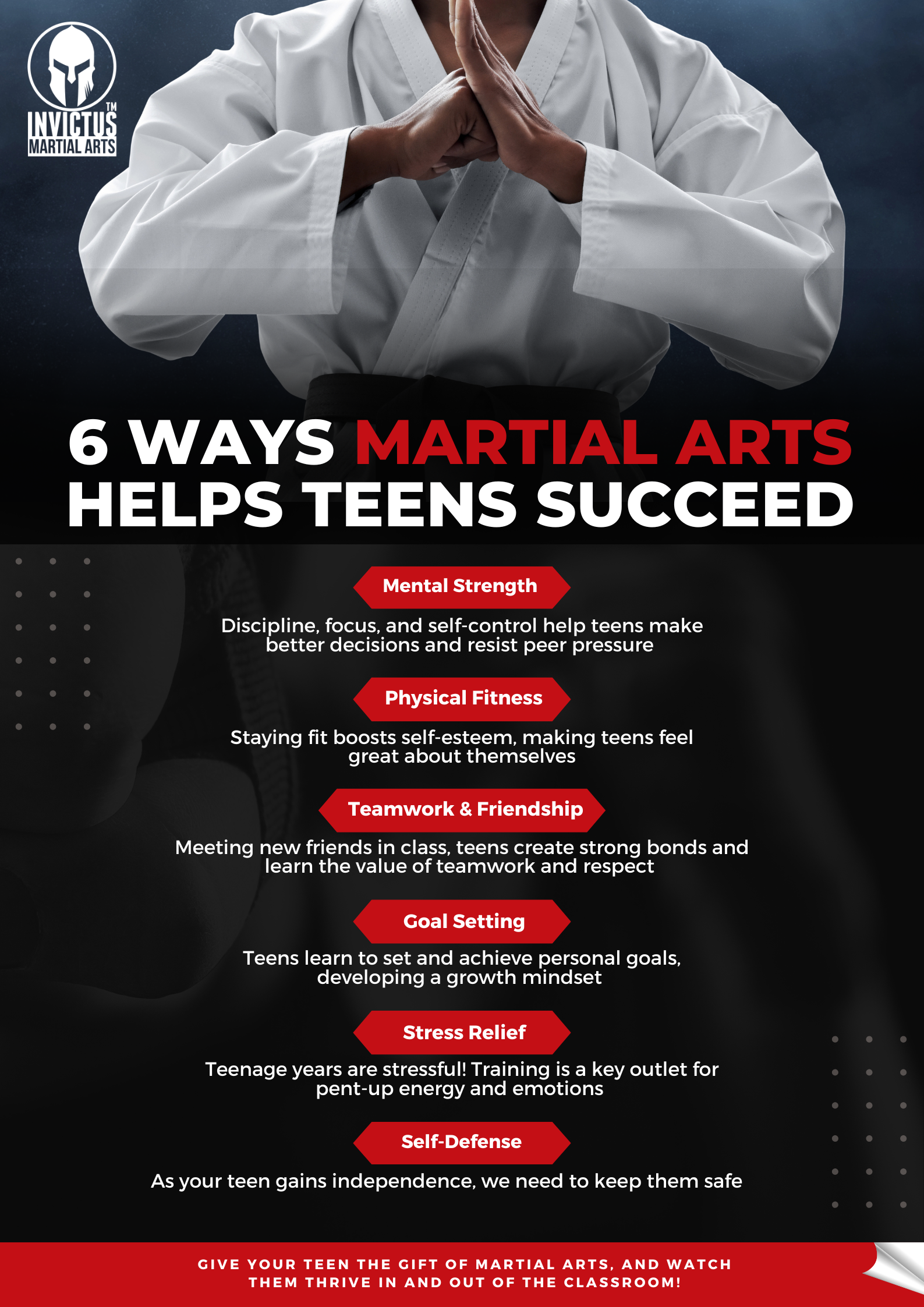 6 ways martial arts helps teens succeed